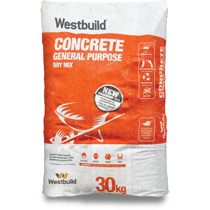 Concrete Pack Drymix GP 20kg Rainproof