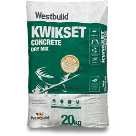 Concrete Pack Kwikset 20kg Rainproof